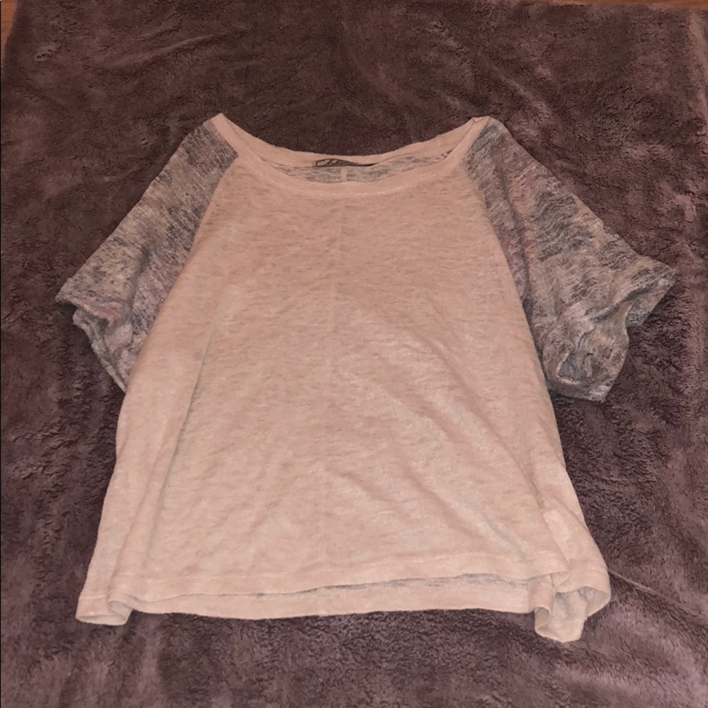 Chloe K soft knit crop top